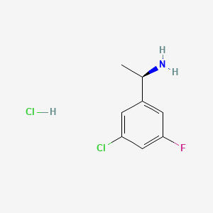 (R)-1-(3-Chloro-5-fluorophenyl)ethanamine hydrochloride