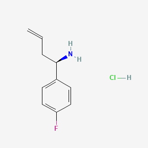 (R)-1-(4-Fluorophenyl)but-3-en-1-amine hydrochloride