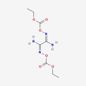 N'~1~,N'~2~-bis[(ethoxycarbonyl)oxy]ethanediimidamide