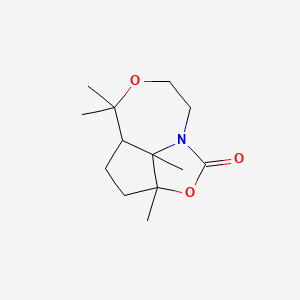 2a,5,5,8b-tetramethyloctahydro-2,6-dioxa-8a-azacyclopenta[cd]azulen-1-one