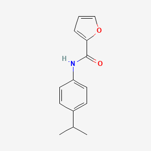 N-[4-(propan-2-yl)phenyl]furan-2-carboxamide