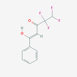 (Z)-4,4,5,5-tetrafluoro-1-hydroxy-1-phenylpent-1-en-3-one