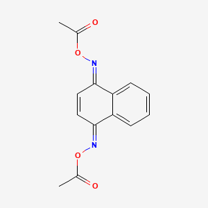 naphthoquinone bis(O-acetyloxime)