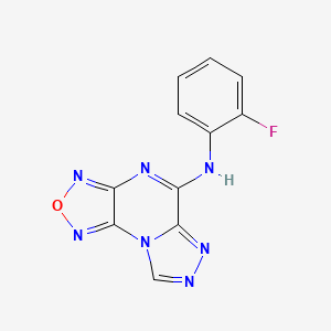 N-(2-fluorophenyl)[1,2,5]oxadiazolo[3,4-e][1,2,4]triazolo[4,3-a]pyrazin-5-amine