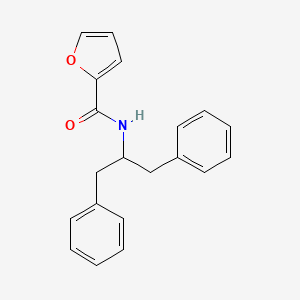 N-(1-benzyl-2-phenylethyl)-2-furamide