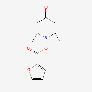 1-(2-furoyloxy)-2,2,6,6-tetramethyl-4-piperidinone