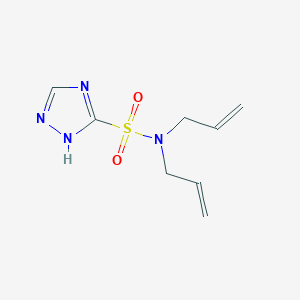 N,N-BIS(PROP-2-EN-1-YL)-4H-1,2,4-TRIAZOLE-3-SULFONAMIDE