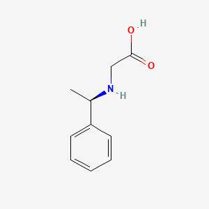 B591876 (R)-[(1-Phenylethyl)amino]acetic acid CAS No. 78397-15-6