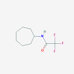 N-cycloheptyl-2,2,2-trifluoroacetamide