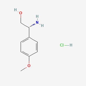 B591900 (R)-2-Amino-2-(4-methoxyphenyl)ethanol hydrochloride CAS No. 221697-18-3