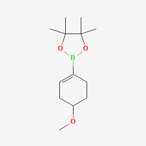 2-(4-Methoxycyclohex-1-en-1-yl)-4,4,5,5-tetramethyl-1,3,2-dioxaborolane