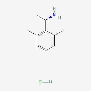 molecular formula C10H16ClN B591937 (S)-1-(2,6-Dimethylphenyl)ethanamine hydrochloride CAS No. 1269437-72-0