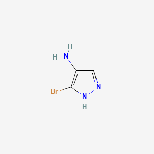 3-Bromo-1H-pyrazol-4-amine