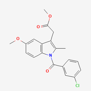 1-(3-Chlorobenzoyl)-5-methoxy-2-methyl-1H-indole-3-acetic Acid Methyl Ester