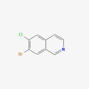 7-Bromo-6-chloroisoquinoline