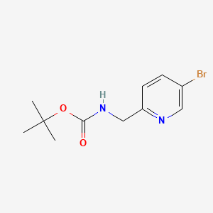 tert-Butyl ((5-bromopyridin-2-yl)methyl)carbamate