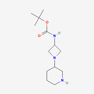 tert-Butyl (1-(piperidin-3-yl)azetidin-3-yl)carbamate