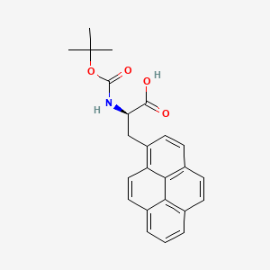 B592367 Boc-3-(1-pyrenyl)-D-alanine CAS No. 126613-96-5
