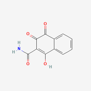 B592381 2-Carbamoyl-3-hydroxy-1,4-naphthoquinone CAS No. 103646-20-4