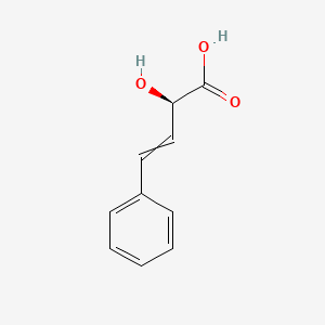 B592429 (R)-2-Hydroxy-4-phenylbutenoic acid CAS No. 128573-54-6