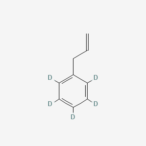 molecular formula C9H10 B592441 Allylbenzene-2,3,4,5,6-D5 CAS No. 126245-60-1
