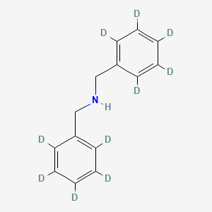 molecular formula C14H15N B592465 二苄胺-d10 CAS No. 923282-09-1
