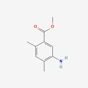 molecular formula C10H13NO2 B592483 5-氨基-2,4-二甲基苯甲酸甲酯 CAS No. 140112-97-6