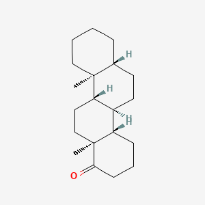 B592493 (4aS,4bR,6aR,10aS,10bS,12aS)-10a,12a-dimethyl-3,4,4a,4b,5,6,6a,7,8,9,10,10b,11,12-tetradecahydro-2H-chrysen-1-one CAS No. 10147-56-5