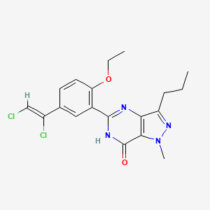 molecular formula C19H20Cl2N4O2 B592496 二氯地那非 CAS No. 1446089-84-4