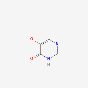 B592506 5-Methoxy-6-methylpyrimidin-4-ol CAS No. 1751-29-7