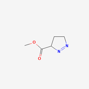 B592512 methyl 4,5-dihydro-3H-pyrazole-3-carboxylate CAS No. 126416-41-9