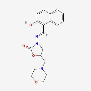 molecular formula C19H21N3O4 B592515 Amoz-HN CAS No. 1347740-46-8