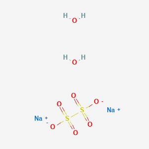 molecular formula H4Na2O8S2 B592532 Sodium dithionate dihydrate CAS No. 10101-85-6