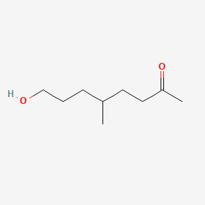 molecular formula C9H18O2 B592574 8-Hydroxy-5-methyloctan-2-one CAS No. 52330-09-3