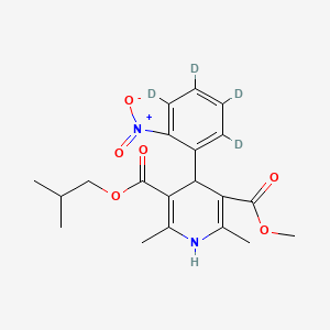 molecular formula C20H24N2O6 B592653 硝苯地平-d4 CAS No. 1219795-47-7