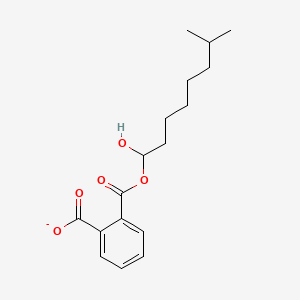 2-(1-Hydroxy-7-methyloctoxy)carbonylbenzoate