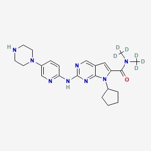 molecular formula C23H30N8O B592701 Ribociclib D6 CAS No. 1328934-40-2