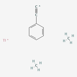 Dimethyl(phenylethynyl)thallium(III)