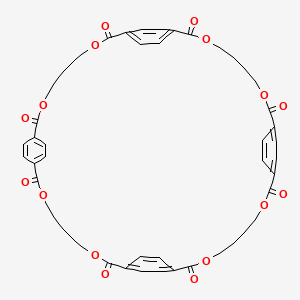 molecular formula C48H48O16 B592729 Cyclotetrakis(1,4-butylene Terephthalate) CAS No. 29278-72-6