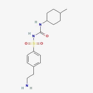 molecular formula C16H25N3O3S B592731 UNII-Y04O3X1M2F CAS No. 41176-98-1