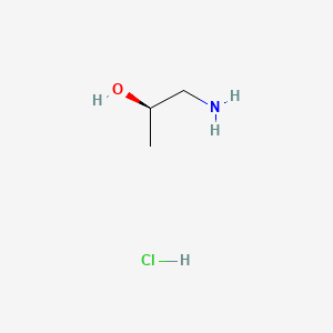 molecular formula C3H10ClNO B592734 (R)-1-Aminopropan-2-ol hydrochloride CAS No. 130680-58-9