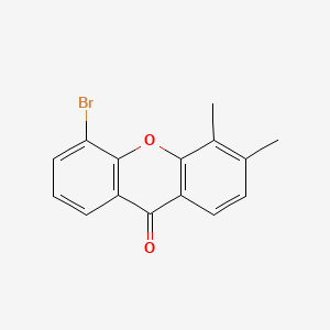 molecular formula C15H11BrO2 B592735 5-Bromo-3,4-dimethyl-9H-xanthen-9-one CAS No. 1035912-43-6