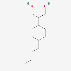 molecular formula C13H26O2 B592758 2-(4-Butylcyclohexyl)propane-1,3-diol CAS No. 132310-87-3
