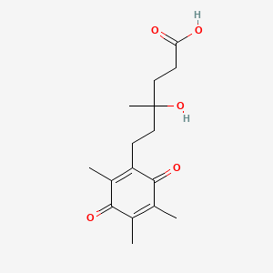 molecular formula C16H22O5 B592791 Tocopheronic acid CAS No. 1948-76-1