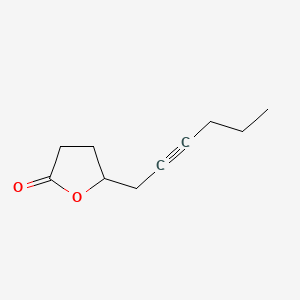 molecular formula C10H14O2 B592797 四氢漆叶素内酯 CAS No. 56407-87-5