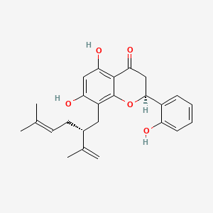 molecular formula C25H28O5 B592811 Kushenol A CAS No. 99217-63-7