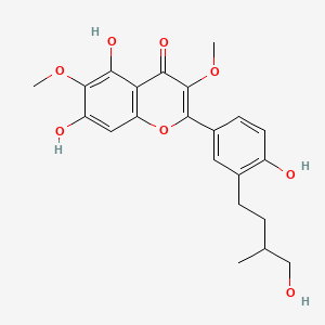 molecular formula C22H24O8 B592817 Aliarin CAS No. 84294-77-9