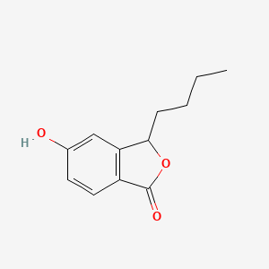 molecular formula C12H14O3 B592831 3-Butyl-5-hydroxyphthalide CAS No. 195142-72-4