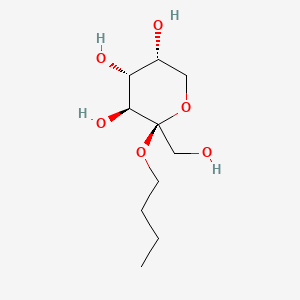 molecular formula C10H20O6 B592836 n-Butyl-beta-d-fructopyranoside CAS No. 67884-27-9