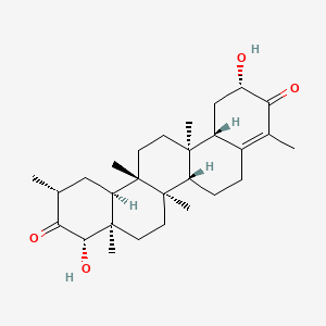 molecular formula C28H42O4 B592845 Triptocalline A CAS No. 201534-10-3
